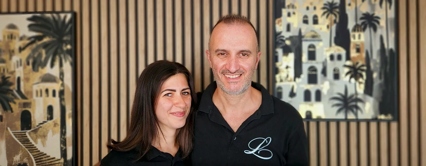 Angela et Luciano, l’équipe cuisine de La Table de Lalia